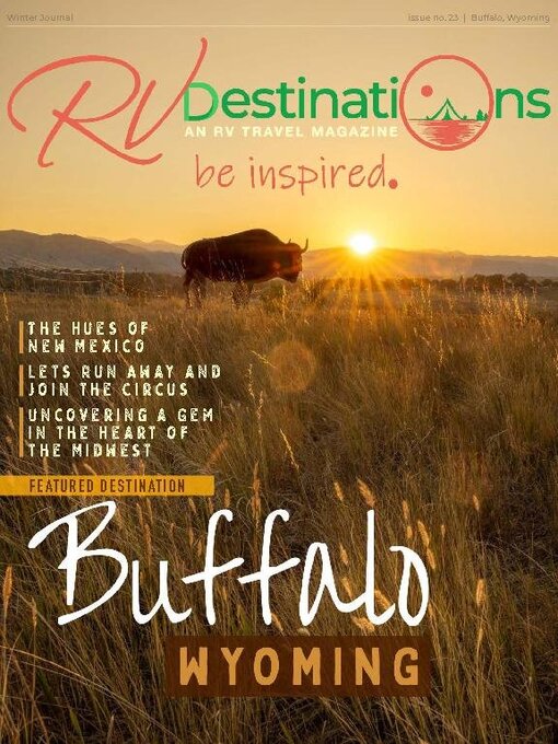 Cover image for RV Destinations Magazine